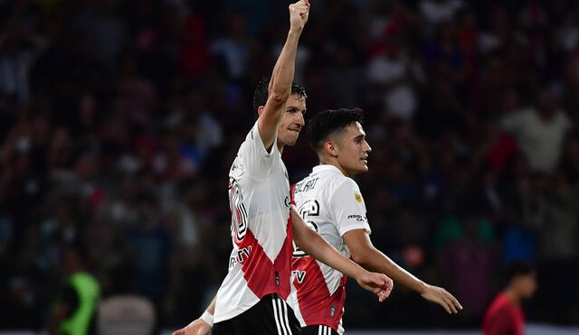 'Nacho' Fernández regresó a lo grande al Millonario con su gol a Central Córdoba. Foto: River Plate