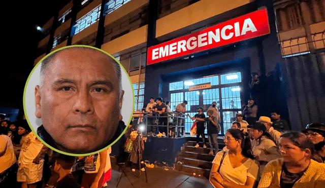 Víctor Santisteban Yacsavilca es el primer fallecido por las protestas en Lima hoy. Foto: Composición LR / URPI-LR
