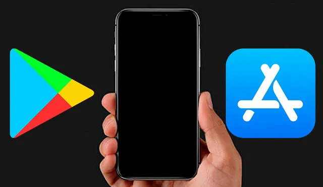 ¿Qué puede pasar si descargas aplicaciones en tu teléfono fuera de Play Store o App Store? Foto: composición LR/Apple/Google