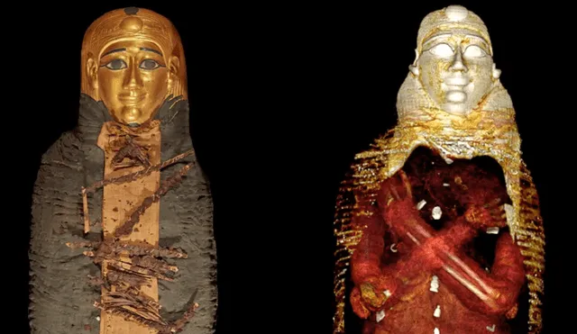Momia egipcia milenaria