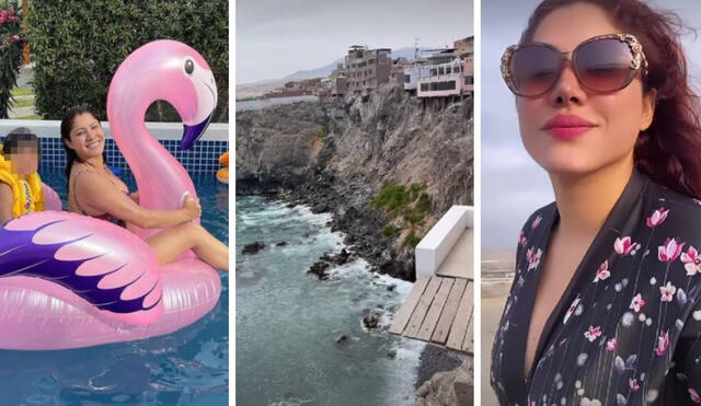 Lesly Castillo estrena casa de playa en Mejía, Arequipa. Foto: Instagram