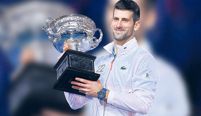 Nokav Djokovic ocupa la primera posición del ranking ATP. Foto: EFE