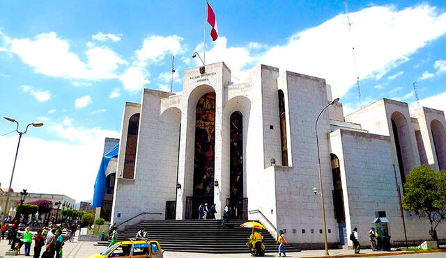 Poder Judicial de Arequipa. Foto: Poder Judicial