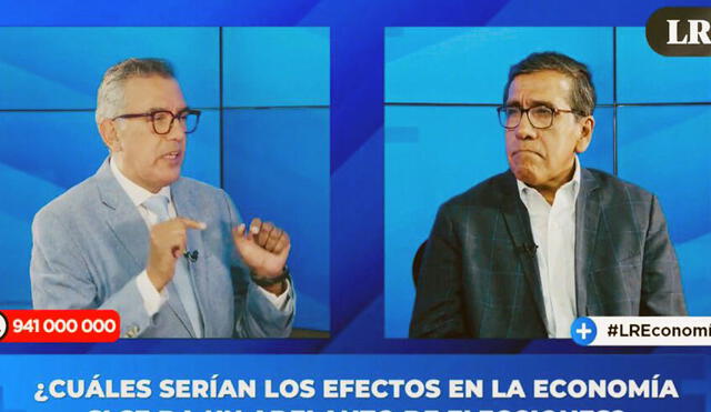 Luis Alberto Arias en "LR+ Economía". Foto: La República