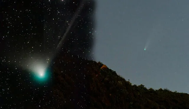 Revisa las mejores fechas para disfrutar del cometa verde desde Nicaragua. Foto: composición LR/AFP/referencial