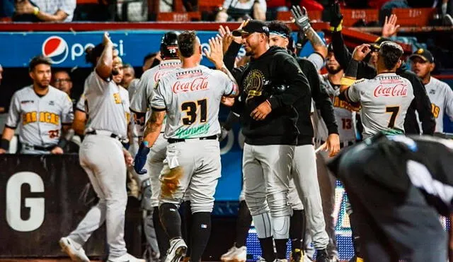 Los Leones del Caracas obtuvieron el título tras un juego que fue a extrainnings. Foto: leones_cbbc / Twitter / referencial