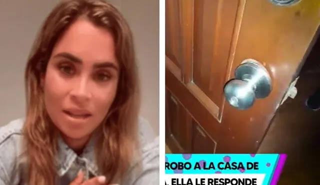 Ethel Pozo sufrió el robo de su casa el pasado 22 de enero. Foto captura Willax TV