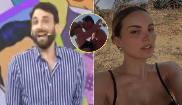 Rodrigo González opina sobre el video "cariñoso" de 'Cachaza' y su novio. Foto: Composición LR / Captura América Televisión / Instagram