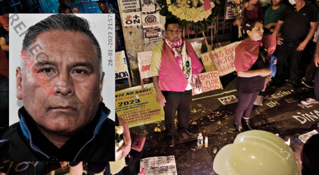 Víctor Santisteban Yacsabilca se convirtió en la primera víctima mortal en Lima durante las marchas contra Dina Boluarte. Foto: composición La República