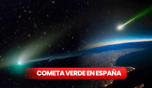 Cometa verde hora: a qué hora pasa el cometa verde en España | Cometa verde España | Cometa verde hora y horario | ver cometa verde | 1 de febrero | LRTM