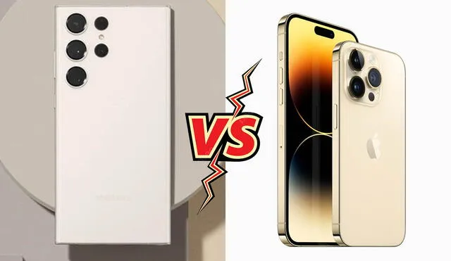 Samsung Galaxy S23 Ultra vs. iPhone 14 Pro Max: comparativa de los teléfonos de gama alta
