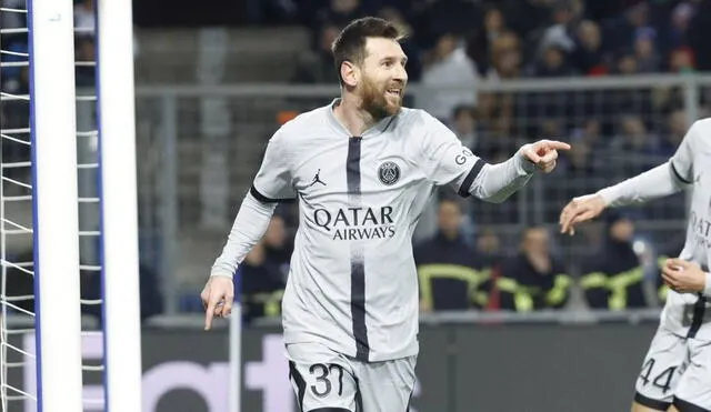 Lionel Messi anotó el segundo gol en el triunfo de PSG sobre Montpellier. Foto: PSG