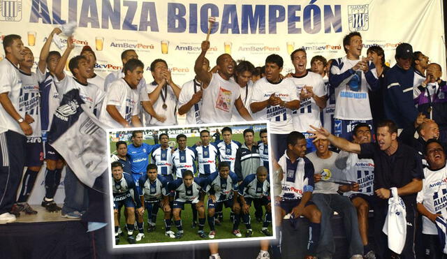 Alianza Lima obtuvo su bicampeonato 2003-2004 bajo la dirección técnica de Gustavo Costas. Foto: Composición-LR/EFE