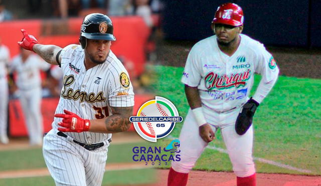 Leones del Caracas enfrentarán al campeón de Panamá en la Serie del Caribe. Foto: composición LR/Leones del Caracas/Federales de Chiriquí/Facebook