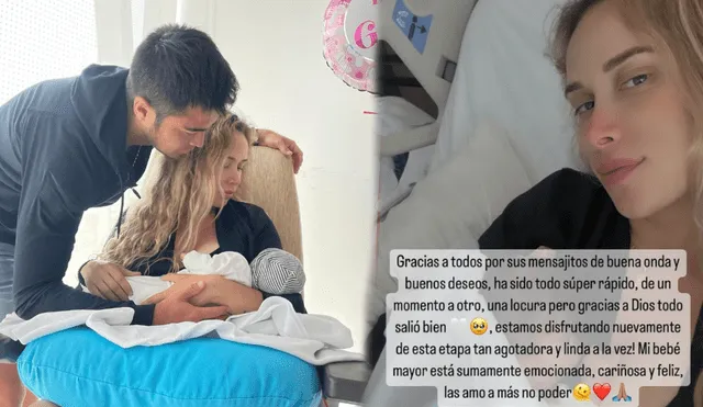 Ale Venturo revela reacción de su hija mayor al conocer a su hermana. Foto: composición LR/captura de Instagram/Ale Venturo