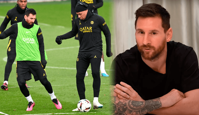 Messi y Mbappé compartan equipo desdel mediados del 2021. Foto: Composición LR/AFP/Olé