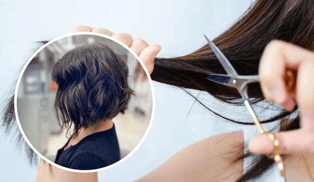 Conoce si el cabello corto te quedaría bien con este truco de belleza. Foto: Composición LR/Glamour México/Difusión