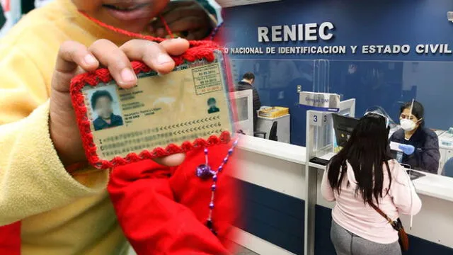 Reniec: DNI gratis para niños de entre 0 y 3 años regirá desde el 2 de febrero. Foto: composición LR/Andina