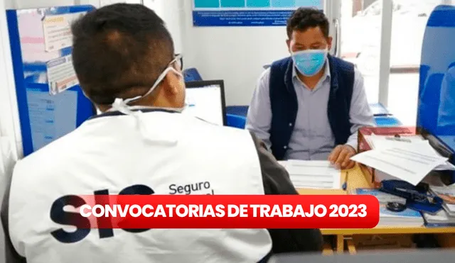 Convocatoria SIS 2023: el seguro de salud ofrece empleos en 7 regiones del Perú. Foto: composición LR/Andina