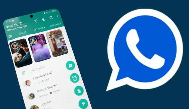 Podrían banear tu cuenta de WhatsApp por usar estas apps piratas. Foto: Composición LR