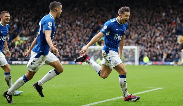 Everton sorprendió en la Premier League al ganar de local al puntero Arsenal. Foto: @Everton