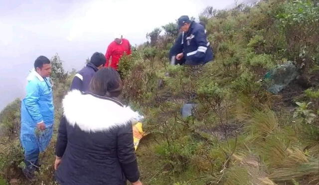 Accidente de tránsito en Sandía. Foto: Pachamama Radio