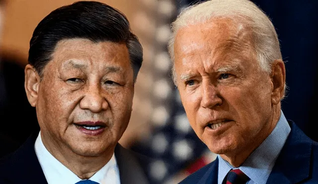La medida fue celebrada por Joe Biden, cuyo Gobierno calificó como "inaceptable" la presencia de un globo espía de China. Foto: composición LR/AFP
