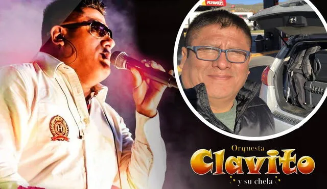 Robert Muñoz es el líder de Clavito y su Chela. Foto: composición LR/Facebook/Clavito y su Chela