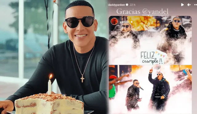 Daddy Yankee recibió muchas muestras de cariño. Foto: captura Instagram Daddy Yankee