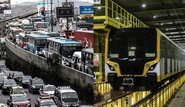 Megaproyectos buscan aliviar congestión vehicular en Lima. Foto: composición LR/Andina/difusión