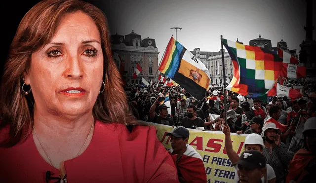 Dina Boluarte ya reiteró que no renunciará a la Presidencia pese a heridos y fallecidos en protestas. Foto: Presidencia/composición de Fabrizio Oviedo/La República