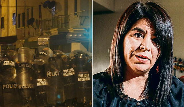 Periodista Paola Ugaz fue atacada durante la marcha del sábado 4 de febrero. Foto: composición LR/Félix Contreras/John Reyes