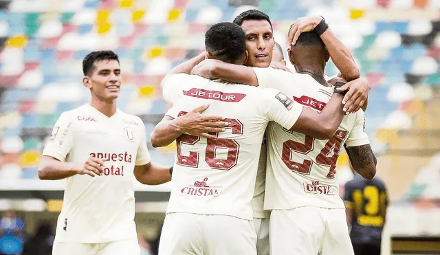 Regresó. Alex Valera volvió a marcar un gol oficial con el conjunto crema tras su paso por el fútbol de Arabia Saudita. Foto: difusión