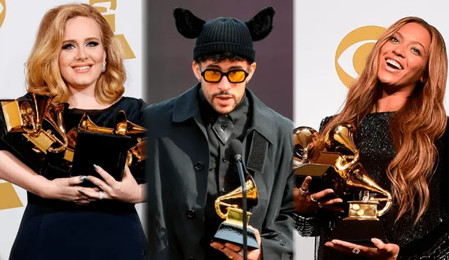 Ganadores de los Grammy y los premios que reciben. Foto: composición LR/ Grammy
