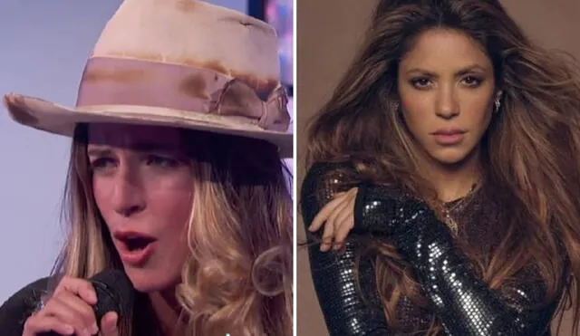 Stephanie Cayo imitó a Shakira y sorprendió. Foto: TikTok/difusión