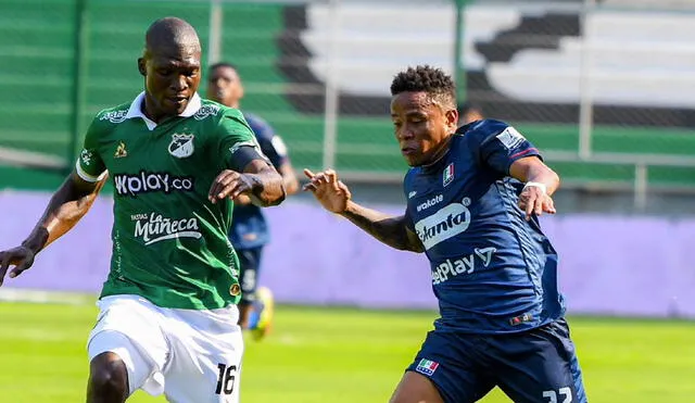 Deportivo Cali y Once Caldas no logran escapar de los últimos lugares de la Liga BetPlay. Foto: Once Caldas