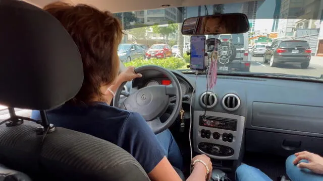 Patricia ha logrado tener éxito en el aspecto laboral gracias a DiDi. Foto: Captura/La República