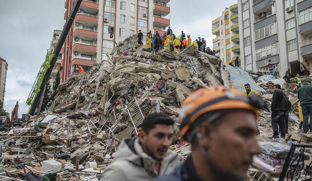 Un fuerte sismo ha azotado Turquía y Siria. Foto: AFP