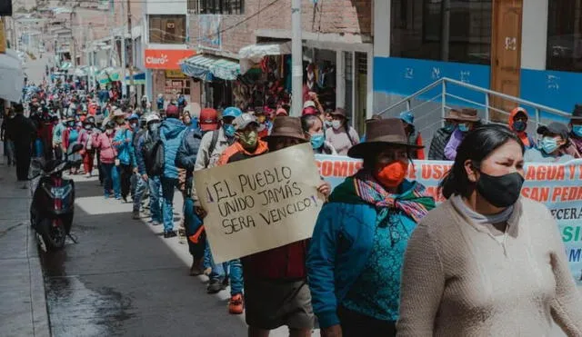 Protestas en Ayacucho. Foto: referencial/El Buho