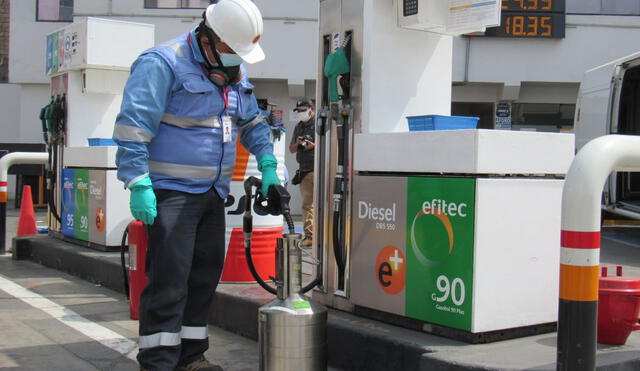 En Perú se comercializa combustibles como: gasolina, gasohol, diesel, glp y gnv. Foto: Osinergmin