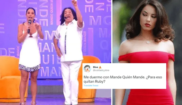 Usuarios lamentan el corte de 'Rubí' por el estreno de "Mande quien mande". Foto: América Televisión / Telemundo / Twitter