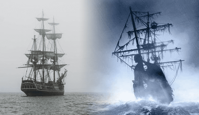 El barco 'fantasma' Octavio fue encontrado en 1775 por la embarcación Herald. Foto: composición LR/Legado hispánico