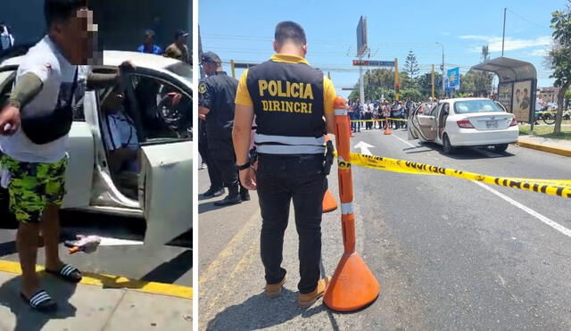 Seis miembros de una familia fueron asesinados frente a Plaza San Miguel. Foto: difusión