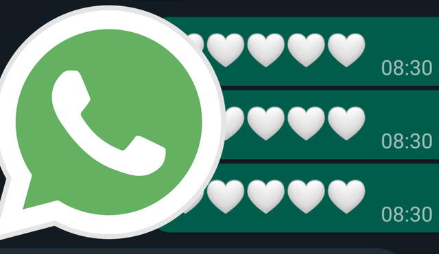 El emoji de WhatsApp de corazón blanco está disponible en iOS y Android. Foto: composición Flaticon/LR