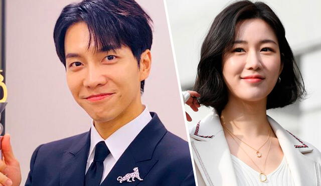 Lee Seung Gi y Lee Da In: pareja de actores comenzó a salir a inicios del 2021. Foto: composición La República