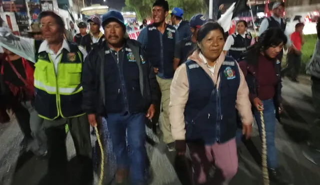 Los ronderos de La Libertad se sumarán a las delegaciones de manifestantes de otras regiones del norte. Foto: Sergio Verde/ URPI/ La República