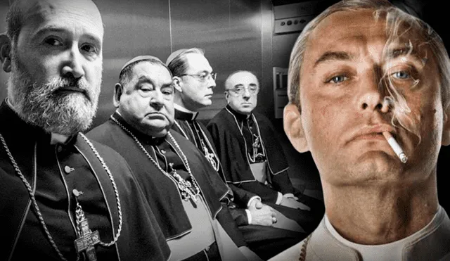 Ramón García compartió roles con Jude Law y John Malkovich en "The young pope" y "The new pope". Foto: Facebook / composición de Jazmin Ceras / La República