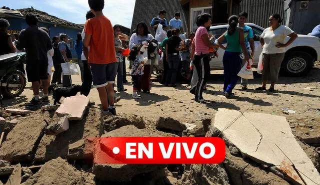 Temblor en Chile hoy, 10 de febrero. Foto: composición LR / AFP