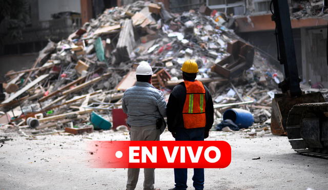 Revisa en dónde fue el epicentro del temblor de hoy, 10 de febrero, en México. Foto: composición LR / AFP