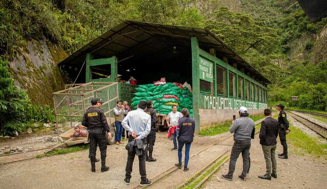 Machupicchu. Acopio de basura se suspendió por bloqueos. Foto: La República